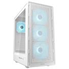 Gabinete Cougar Airface Pure Pro Atx Mid Tower Lateral De Vidro Temperado Usb Tipo C Com 4 Fan Branco 382Ga50.0004