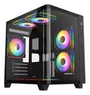 Gabinete crypton eclipse 3x fan