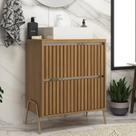Gabinete de Banheiro 60cm com Cuba Ref 650