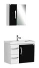 Gabinete de Banheiro com Espelheiro Kit Palmas 60cm