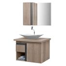 Gabinete de Banheiro com Espelheiro Kit Porto Velho 60cm Gabinete de Banheiro com Espelheiro Kit Porto Velho 60cm