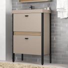 Gabinete de Banheiro com Pia 60cm Ref 660 Cewal