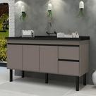 Gabinete de Cozinha 2 Gaveta 3 Portas 100% Mdf Balcão 174cm