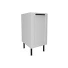 Gabinete de Cozinha Modulado CZ-3303 s/ Tampo c/ 1 Porta 40cm Branco - Tecno Mobili Gabinete de Cozinha Modulado CZ-3303 s/ Tampo c/ 1 Porta 40cm Branco - Tecno Mobili