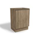Gabinete de Cozinha Modulado Maxxi G742 c/ 1 Porta s/ Tampo Nogal - Kappesberg