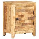 Gabinete de Noche Bussandri de Madera Maciza de Mango 30x40x50 cm
