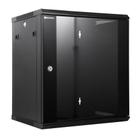 Gabinete de rack de rede para montagem na parede RackPath 12U com ventilador de resfriamento