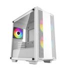 Gabinete Deepcool Cc 360 Wh Argb Matx Mid Tower Lateral De Vidro Temperado Usb 3.0 Branco R-cc360-whapm3-g-1 Gabinete Deepcool Cc 360 Wh Argb Matx Mid Tower Lateral De Vidro Temperado Usb 3.0 Branco R-cc360-whapm3-g-1