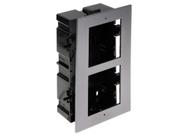 Gabinete Embutir Hikvision DS-KD-ACF2/PLASTIC 2 Modulos P/ DS-KD8003-IME1