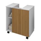 Gabinete Gabinete para Banheiro Pequin Brando/Ripado - Bechara