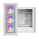 Gabinete Gamemax Mid Tower E-atx Vidro Quest Branco 3 Fans Gabinete Gamemax Mid Tower E-atx Vidro Quest Branco 3 Fans