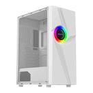 Gabinete gamer 305-3w branco alseye