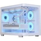Gabinete Gamer Aerocool Atx P300c Branco Lateral Vidro