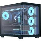 Gabinete Gamer Aerocool Atx P500c Preto Lateral Vidro Gabinete Gamer Aerocool Atx P500c Preto Lateral Vidro