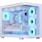 Gabinete Gamer Aerocool P500C ATX Branco Vidro