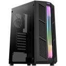 Gabinete Gamer Aerocool Prime, ATX, RGB, 1x Cooler, Lateral em Vidro Temperado, Preto - 72999
