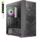 Gabinete Gamer Aerocool Skribble Preto RGB Lateral Vidro F002