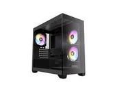 Gabinete Gamer ANTEC CX300M RGB Basic Lateral de Vidro TEMP 4MM MICRO-ATX/ITX com 3 FANS RGB 12
