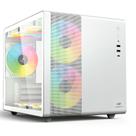 Gabinete Gamer Aquário C3Tech Gaming Aquarius MT-G710WH, Lateral em Vidro Temperado, USB 3.0, Micro ATX - Branco