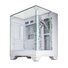 Gabinete Gamer Aquário K-Mex Visão Infinita CG-W3D3 - Vidro Temperado - USB 3.2 - M-ATX - Branco Gabinete Gamer Aquário K-Mex Visão Infinita CG-W3D3 - Vidro Temperado - USB 3.2 - M-ATX - Branco