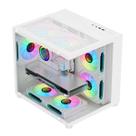 Gabinete Gamer Aquário MATX GFire USB tipo C Vidro Sem Fonte sem Fans CG300B e CG300W Gabinete Gamer Aquário MATX GFire USB tipo C Vidro Sem Fonte sem Fans CG300B e CG300W