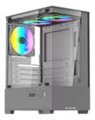 Gabinete Gamer BG-054 Hit Cinza s/ Fans - Bluecase
