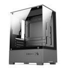 Gabinete Gamer Bluecase BG-055 HIT PRO, Mid tower, Micro ATX e Mini ITX, 3XFAN Rainbow, Frente e lateral em vidro, Cinza - BG-055GBX