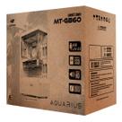 Gabinete Gamer C3Tech Aquarius, Frontal e Lateral em Vidro, USB 3.0, Branco - MT-G860WH Gabinete Gamer C3Tech Aquarius, Frontal e Lateral em Vidro, USB 3.0, Branco - MT-G860WH