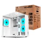 Gabinete Gamer C3Tech Aquarius, Frontal e Lateral em Vidro, USB 3.0, Branco - MT-G950WH Gabinete Gamer C3Tech Aquarius, Frontal e Lateral em Vidro, USB 3.0, Branco - MT-G950WH