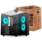 Gabinete Gamer C3Tech Aquarius, Frontal e Lateral em Vidro, USB 3.0, Preto - MT-G950BK Gabinete Gamer C3Tech Aquarius, Frontal e Lateral em Vidro, USB 3.0, Preto - MT-G950BK
