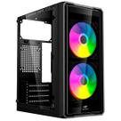 Gabinete Gamer C3Tech, Lateral em Vidro, USB 2.0, Preto - MT- G41BK Gabinete Gamer C3Tech, Lateral em Vidro, USB 2.0, Preto - MT- G41BK