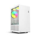 Gabinete Gamer C3Tech - USB 3.0 - Micro ATX - 3 Coolers Inclusos - Branco - MT-G200WH