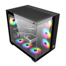 Gabinete Gamer Draxen Arbaton 4 Fans Controladora ARGB Preto