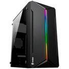 Gabinete Gamer Evolut Orcus V2 EG-823, Lateral em Vidro Temperado, Barra LED RGB, Micro ATX - Preto