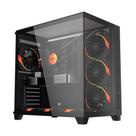 Gabinete Gamer Forcefield Max Black Vulcan - Gffmaxbv Gabinete Gamer Forcefield Max Black Vulcan - Gffmaxbv