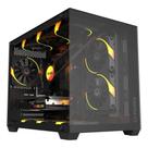 Gabinete Gamer Forcefield V2 Black Vulcan Mid-tower Mini ITX e Micro ATX Preto Pcyes Gabinete Gamer Forcefield V2 Black Vulcan Mid-tower Mini ITX e Micro ATX Preto Pcyes