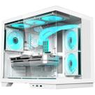 Gabinete Gamer Fortrek Clarity MAX Branco Gabinete Gamer Fortrek Clarity MAX Branco