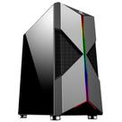 Gabinete Gamer Fortrek Holt - Lateral em Acrílico - LED RGB - Mid Tower - 70571
