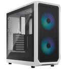 Gabinete Gamer Fractal Design Focus 2 RGB, Mid Tower, ATX, Lateral em Vidro, Branco - FD-C-FOC2A-04