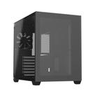 Gabinete Gamer FSP CMT380 Mid Tower, ATX, Lateral em Vidro Temperado, Preto - CMT380B