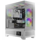 Gabinete Gamer Gamdias Atlas M1 WH, Vidro Temperado, ATX, White, Sem Fonte, Com 3 Fans ARGB Gabinete Gamer Gamdias Atlas M1 WH, Vidro Temperado, ATX, White, Sem Fonte, Com 3 Fans ARGB
