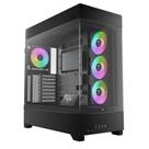 Gabinete Gamer Gamdias Atlas P1, Mid Tower, ARGB, ATX, Lateral em Vidro Temperado, Preto - ATLAS P1 Gabinete Gamer Gamdias Atlas P1, Mid Tower, ARGB, ATX, Lateral em Vidro Temperado, Preto - ATLAS P1