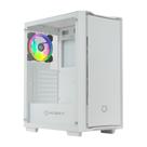 Gabinete Gamer Husky Dome 110, Mid Tower, ATX, Lateral em Vidro, Sem FANs, Branco - HGN110BR