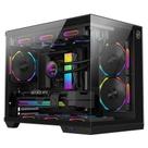 Gabinete Gamer Kalkan Saga S/Fan S/Fonte Micro ATX USB 3.0 Compacto Preto - KLK00043