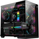 Gabinete Gamer Kalkan Skye, ATX, Mid Tower, Lateral em Vidro Temperado, Sem Fans, Preto - KLK00041