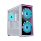 Gabinete Gamer Lian Li Lancool 217, Mid Tower, E-ATX, Lateral em Vidro, 3X Fans, Branco - LAN217INFW