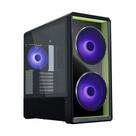 Gabinete Gamer Lian Li Lancool 217, Mid Tower, Lateral em Vidro, Com 3X Fans, Preto - LAN217INFX