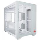 Gabinete Gamer Lian Li O11 DMini Redragon White O11DMINIRDW Gabinete Gamer Lian Li O11 DMini Redragon White O11DMINIRDW
