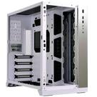 Gabinete Gamer Lian Li PC-011 Dynamic, Mid Tower, ATX, Lateral e Frontal em Vidro Temperado, Sem FANs, Branco - PC-O11 DYNAMIC WHITE