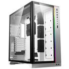 Gabinete Gamer Lian Li PC-O11D XL ROG, Full Tower, RGB, Lateral e Frontal em Vidro Temperado, Sem FANs, Branco - PC-011 DYNAMIC O11DXL-W